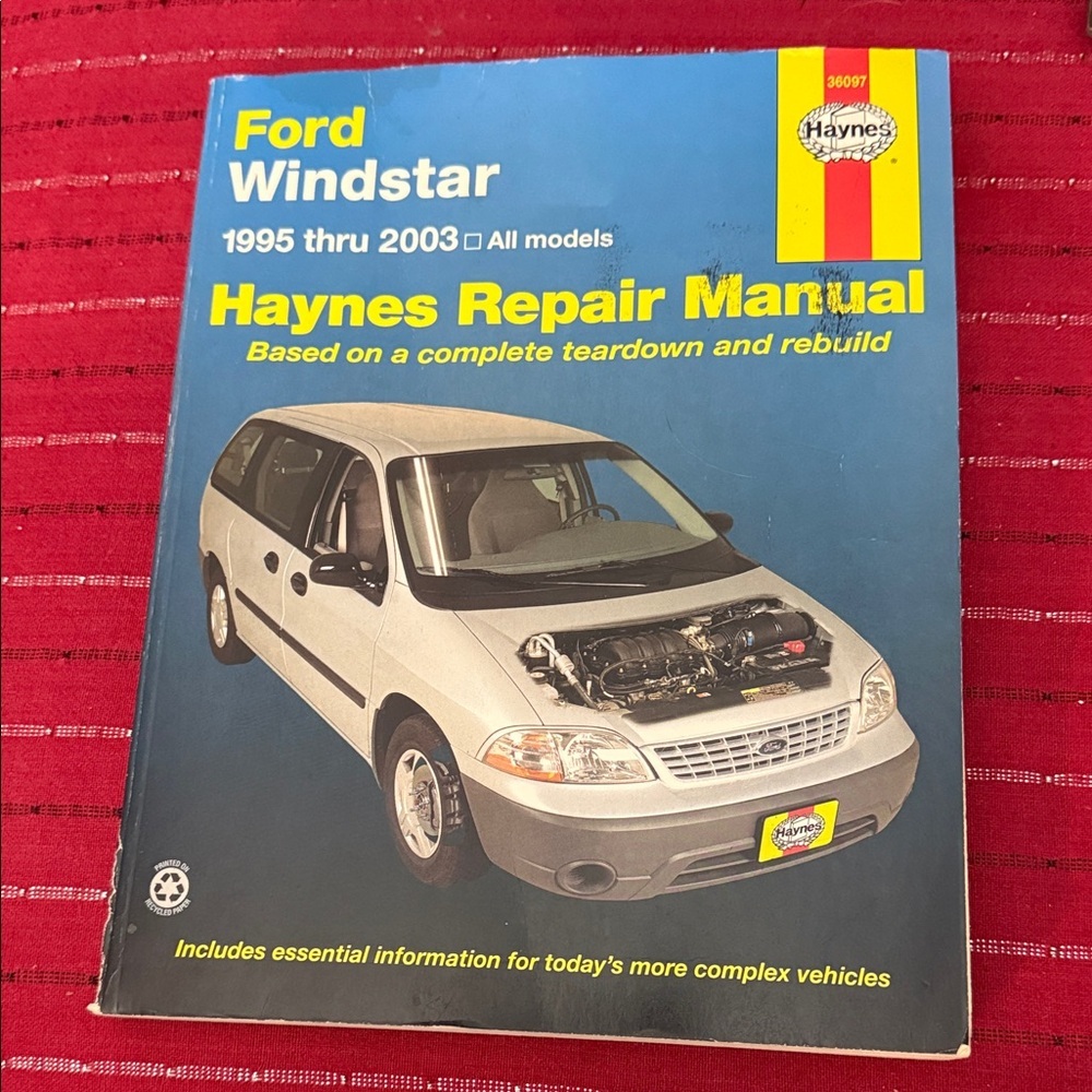 Haynes Repair Manual for Ford Windstar 1995 thru 2003 All models
